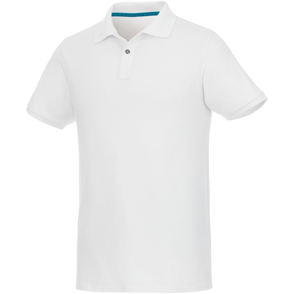 Logo trade promotional gift photo of: Beryl short sleeve men's organic recycled polo