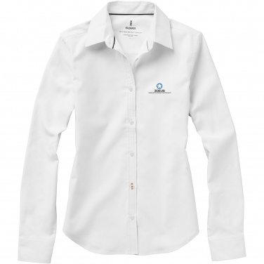 Logo trade promotional merchandise picture of: Vaillant long sleeve women's oxford shirt