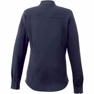 Logo trade corporate gift photo of: Bigelow long sleeve women's pique shirt