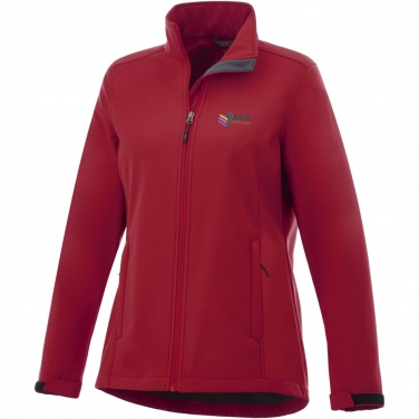 Logo trade corporate gifts image of: Maxson women's softshell jacket