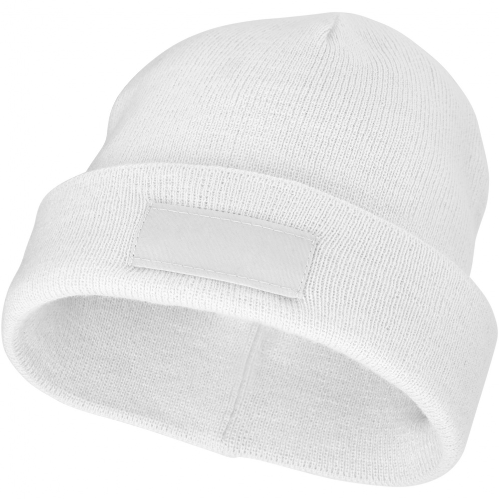 Logo trade promotional products image of: Boreas beanie with patch