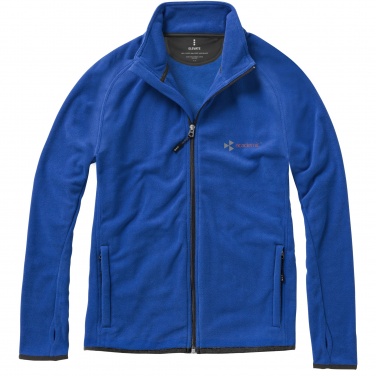 Logo trade promotional giveaways picture of: Brossard men's full zip fleece jacket