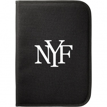 Logo trade corporate gifts picture of: Berkely A4 zippered portfolio