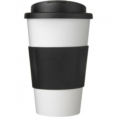 Logotrade promotional giveaway picture of: Americano® 350 ml tumbler with grip & spill-proof lid