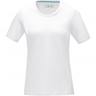 Logo trade business gift photo of: Azurite short sleeve women’s organic t-shirt