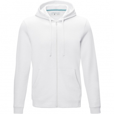 Logo trade corporate gift photo of: Ruby men’s organic recycled full zip hoodie