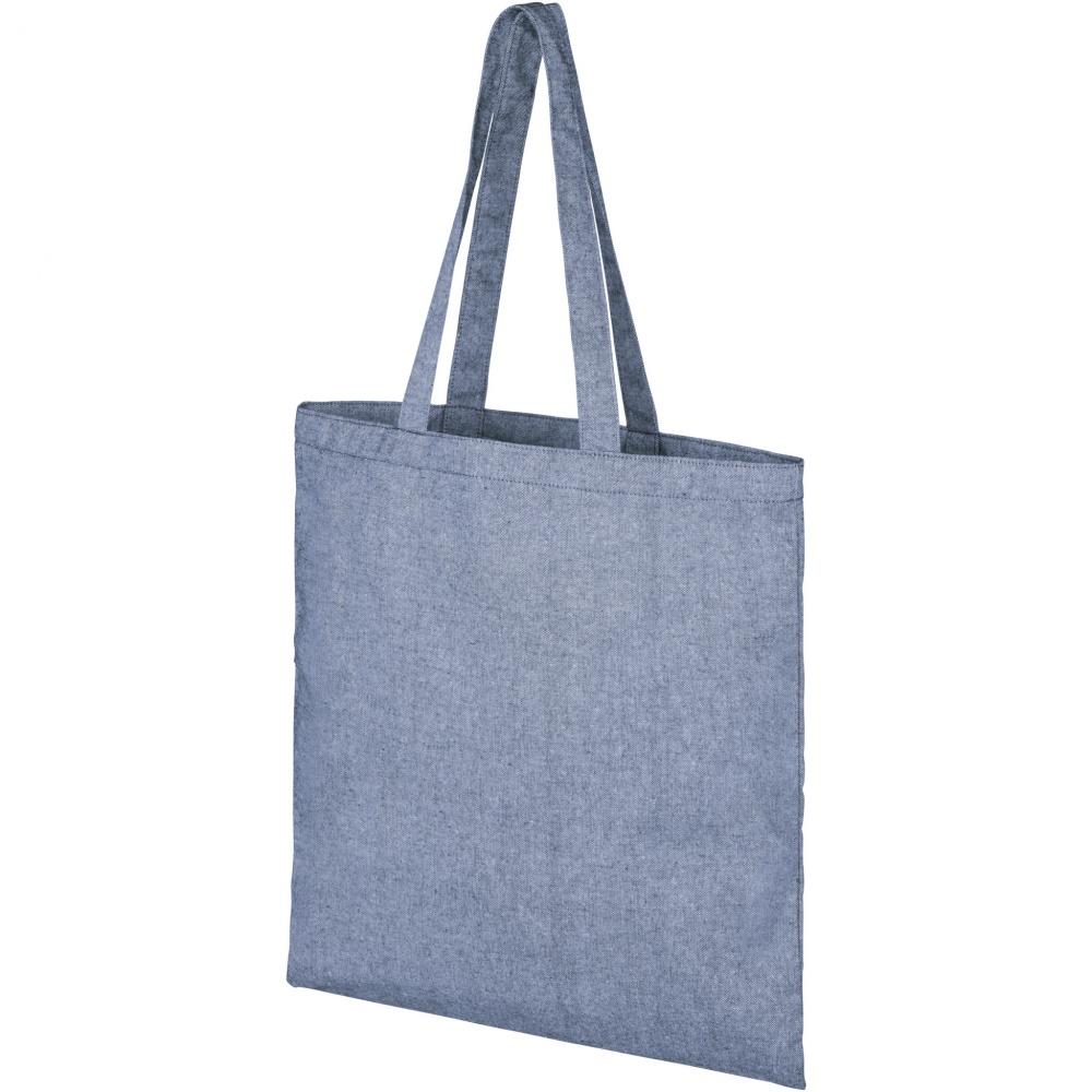 Logo trade promotional products image of: Pheebs 210 g/m² recycled tote bag 7L
