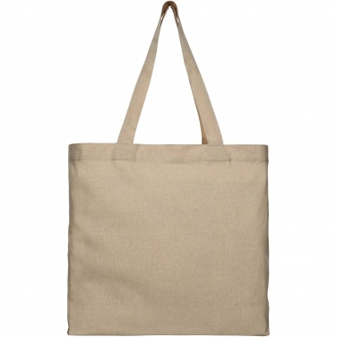Logotrade promotional item image of: Pheebs 210 g/m² recycled gusset tote bag 13L