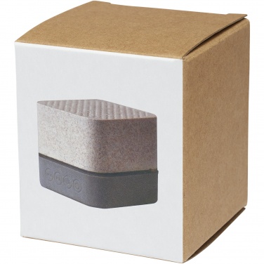 Logotrade promotional gift image of: Aira wheat straw Bluetooth® speaker
