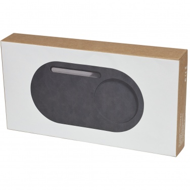 Logo trade corporate gift photo of: Klip 5W wireless charging desk organizer