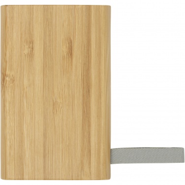 Logo trade corporate gifts picture of: Tulda 5000 mAh bamboo power bank