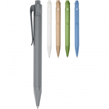 Logo trade promotional item photo of: Terra corn plastic ballpoint pen