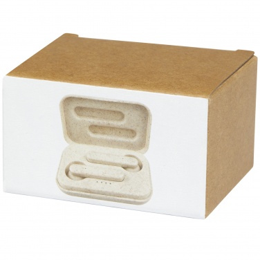 Logo trade promotional giveaway photo of: Nantai wheat straw True Wireless earbuds