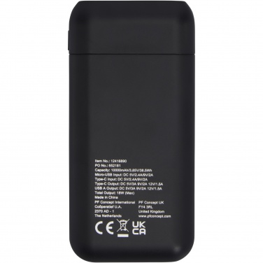 Logo trade promotional gift photo of: Odyssey 10.000mAh high density power bank