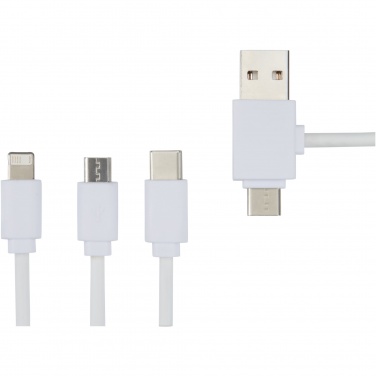 Logotrade corporate gift image of: Pure 5-in-1 charging cable with antibacterial additive
