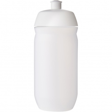 Logo trade promotional item photo of: HydroFlex™ Clear 500 ml squeezy sport bottle