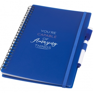 Logo trade promotional gifts picture of: Pebbles reference reusable notebook