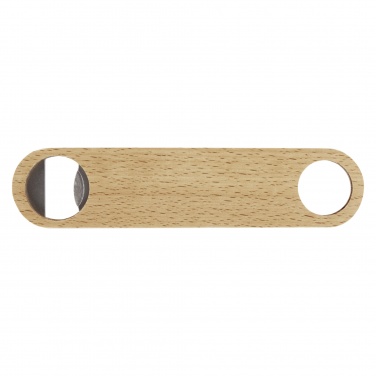 Logotrade promotional merchandise picture of: Origina wooden bottle opener