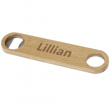 Logotrade advertising product picture of: Origina wooden bottle opener