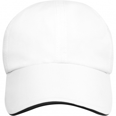 Logotrade promotional gift image of: Morion 6 panel GRS recycled cool fit sandwich cap
