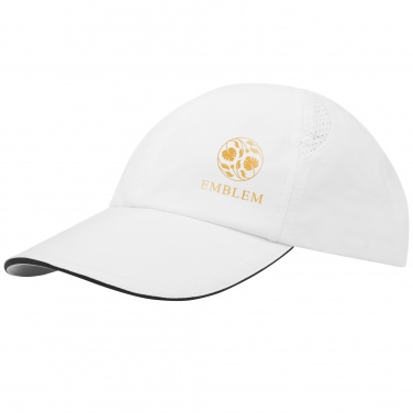 Logo trade promotional products picture of: Morion 6 panel GRS recycled cool fit sandwich cap