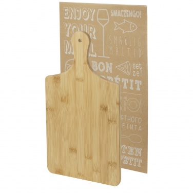 Logo trade promotional merchandise image of: Baron bamboo cutting board