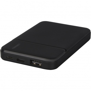Logo trade promotional merchandise image of: Loop 5000 mAh recycled plastic power bank