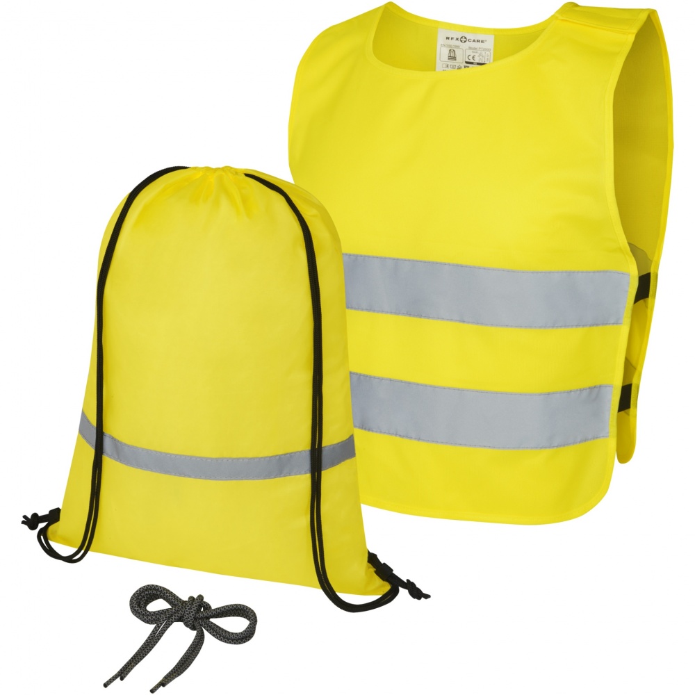Logo trade promotional products image of: RFX™ Ingeborg safety and visibility set for childeren 7-12 years