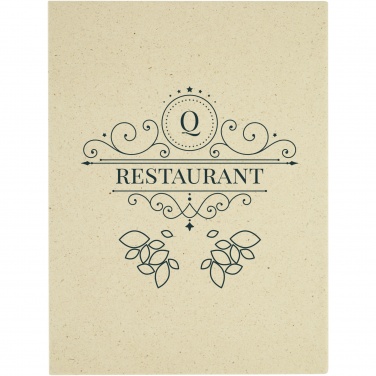 Logo trade promotional products image of: Verde 3-piece grass paper stationery gift set