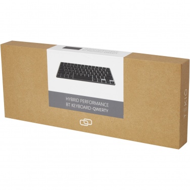 Logotrade promotional gift picture of: Hybrid performance Bluetooth keyboard - QWERTY