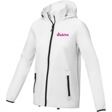 Logo trade promotional merchandise image of: Dinlas women's lightweight jacket