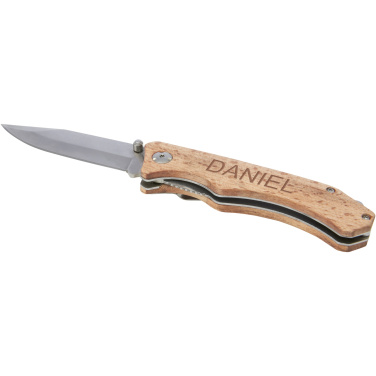 Logo trade business gift photo of: Dave pocket knife with belt clip