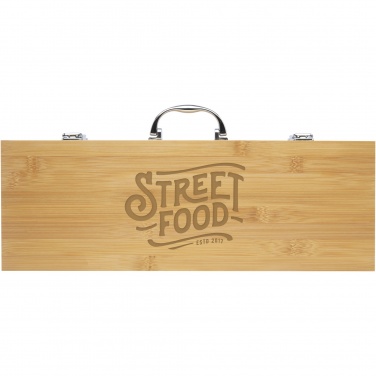 Logo trade promotional giveaways image of: Churras 5-piece BBQ set