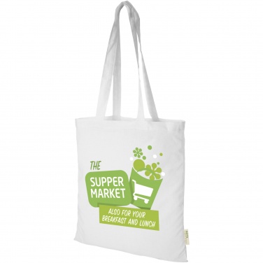 Logotrade advertising products photo of: Orissa 140 g/m² organic cotton tote bag 7L
