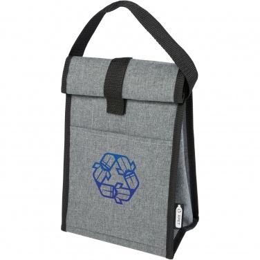 Logo trade promotional gifts image of: Reclaim 4-can GRS RPET cooler bag 5L