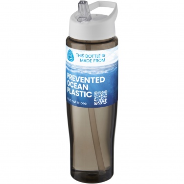 Logotrade promotional giveaway image of: H2O Active® Eco Tempo 700 ml spout lid sport bottle