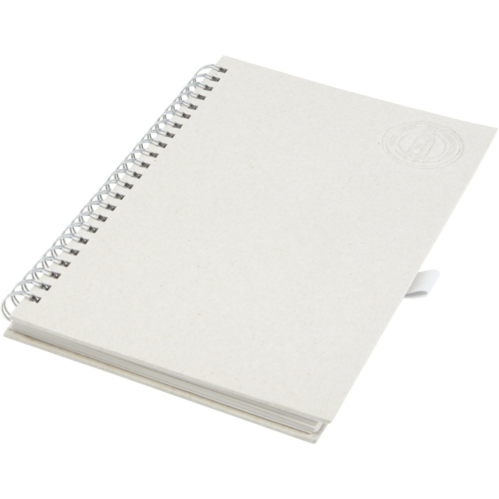 Logotrade promotional items photo of: Dairy Dream A5 size reference recycled milk cartons spiral notebook