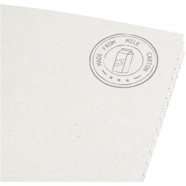 Logotrade business gift image of: Dairy Dream A5 size reference recycled milk cartons cahier notebook
