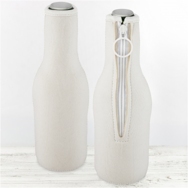Logo trade promotional giveaway photo of: Fris recycled neoprene bottle sleeve holder