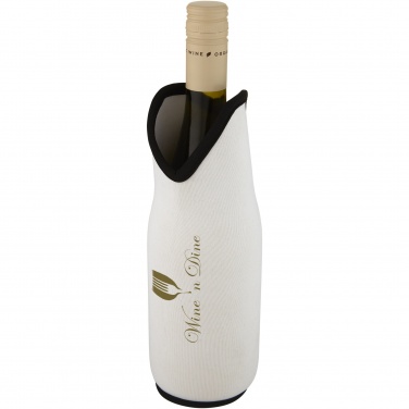Logo trade promotional giveaways image of: Noun recycled neoprene wine sleeve holder