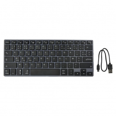 Logo trade promotional products picture of: Hybrid performance Bluetooth keyboard - AZERTY