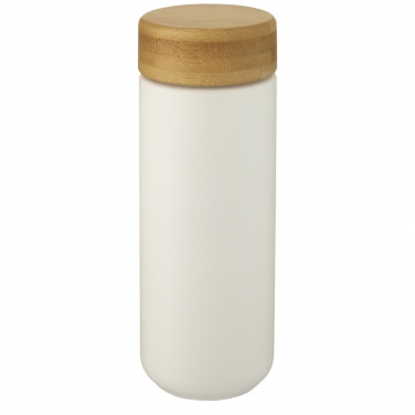 Logotrade promotional product image of: Lumi 300 ml ceramic tumbler with bamboo lid