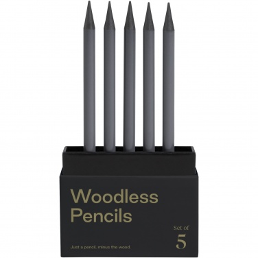 Logotrade promotional item picture of: Karst® 5-pack 2B woodless graphite pencils