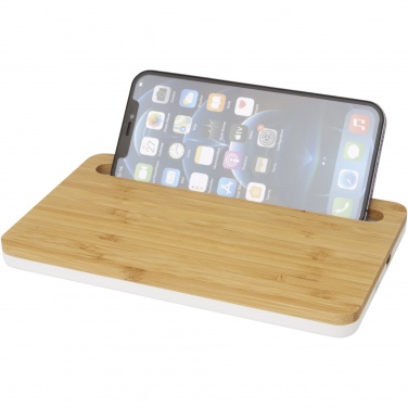 Logotrade promotional item picture of: Medake 10W bamboo wireless charger