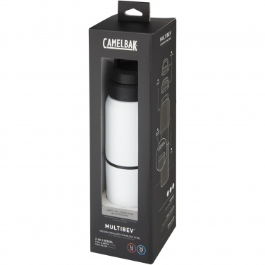 Logo trade promotional giveaways image of: CamelBak®  stainless steel 500 ml bottle and 350 ml cup