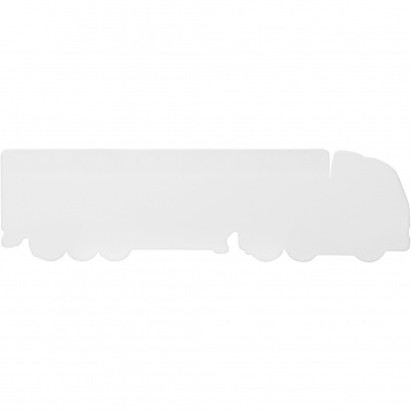 Logo trade advertising products image of: Tait 15 cm lorry-shaped recycled plastic ruler
