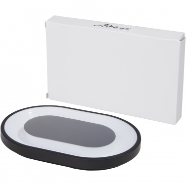 Logotrade business gift image of: Ray wireless charging pad with RGB mood light