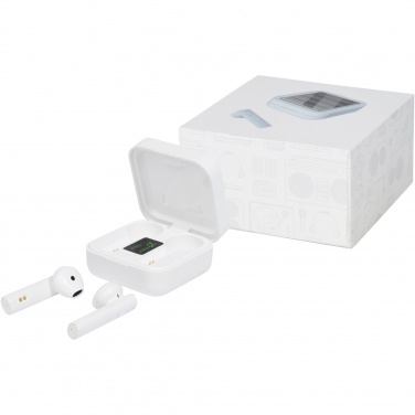 Logotrade advertising product picture of: Tayo solar charging TWS earbuds 