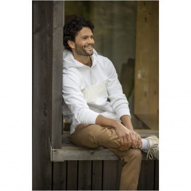 Logo trade promotional products picture of: Sayan men's half zip anorak hooded sweater