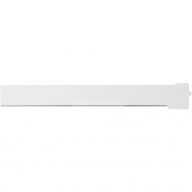 Logo trade promotional gift photo of: Tait 30cm house-shaped recycled plastic ruler
